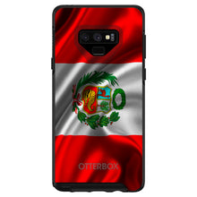 DistinctInk™ OtterBox Symmetry Series Case for Apple iPhone / Samsung Galaxy / Google Pixel - Peru Waving Flag