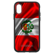 DistinctInk™ OtterBox Symmetry Series Case for Apple iPhone / Samsung Galaxy / Google Pixel - Peru Waving Flag