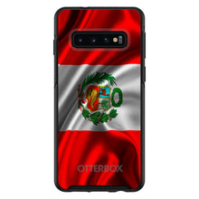 DistinctInk™ OtterBox Symmetry Series Case for Apple iPhone / Samsung Galaxy / Google Pixel - Peru Waving Flag