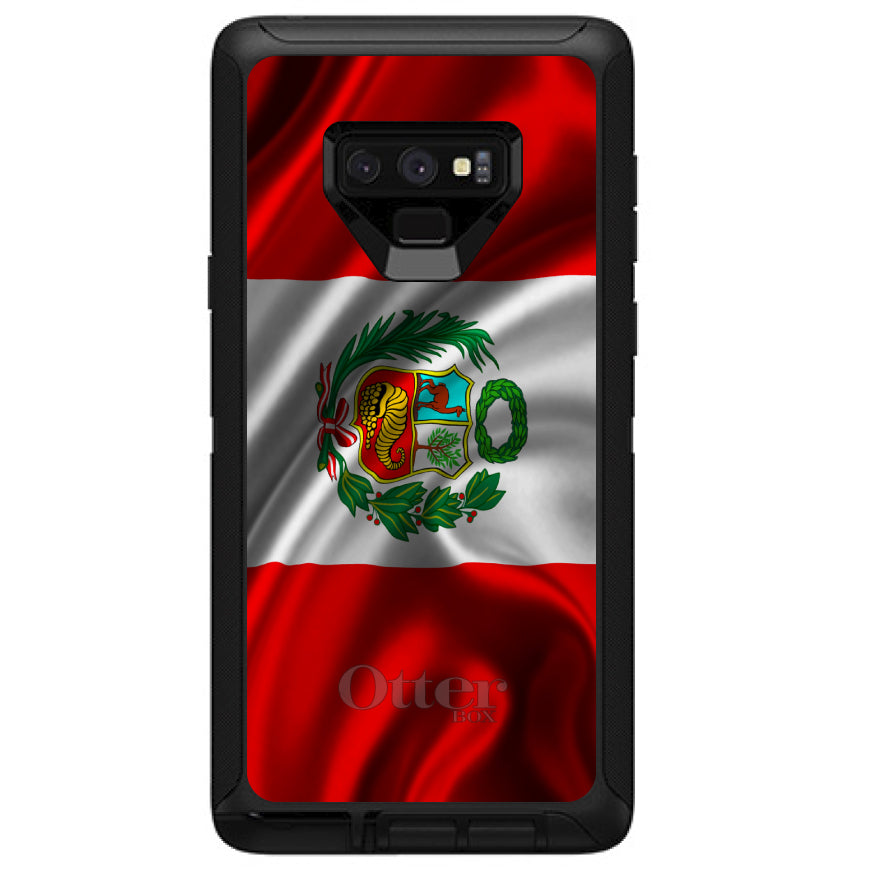Peru Waving Flag OtterBox Defender Case for iPhone & Galaxy, view 16
