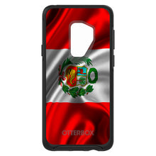 DistinctInk™ OtterBox Symmetry Series Case for Apple iPhone / Samsung Galaxy / Google Pixel - Peru Waving Flag