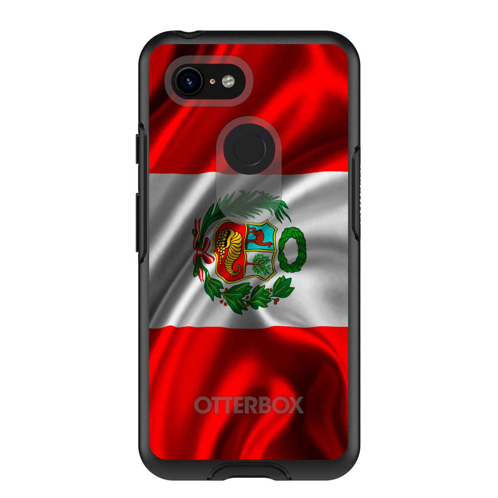 Peru Waving Flag OtterBox Symmetry Case for iPhone & Galaxy, view 15