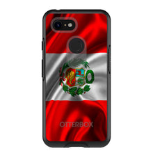 DistinctInk™ OtterBox Symmetry Series Case for Apple iPhone / Samsung Galaxy / Google Pixel - Peru Waving Flag