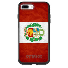 DistinctInk™ OtterBox Symmetry Series Case for Apple iPhone / Samsung Galaxy / Google Pixel - Peru Old Flag