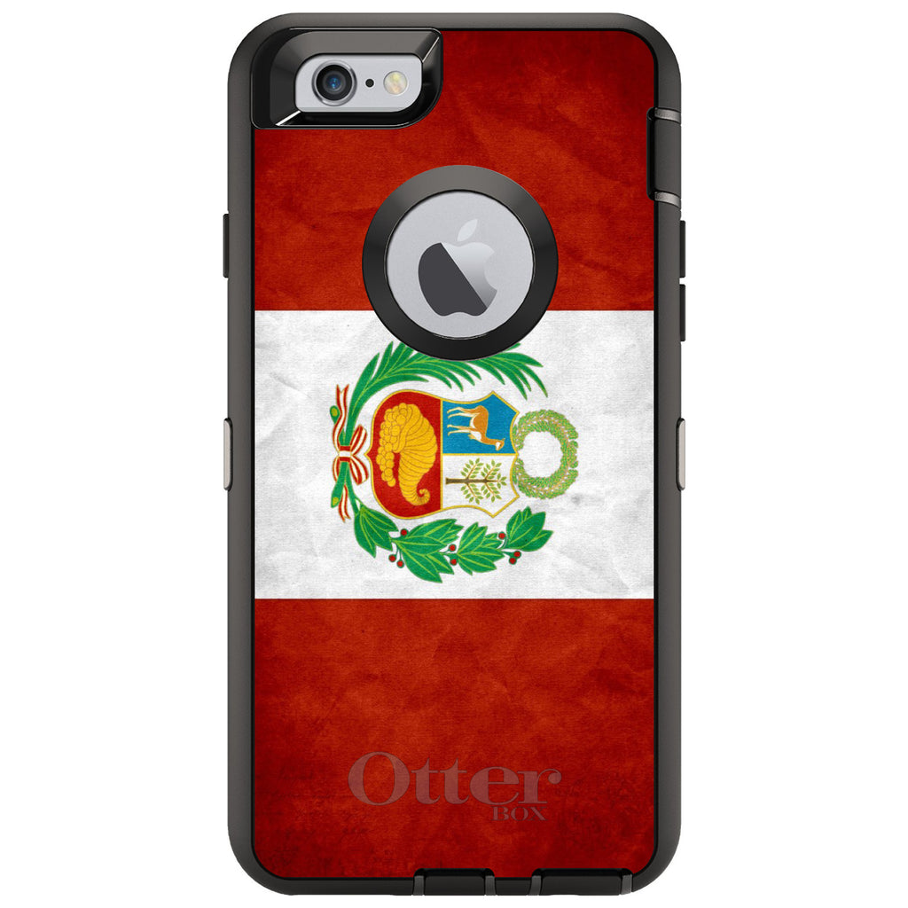 Peru Old Flag OtterBox Defender Case for iPhone & Galaxy, view 4