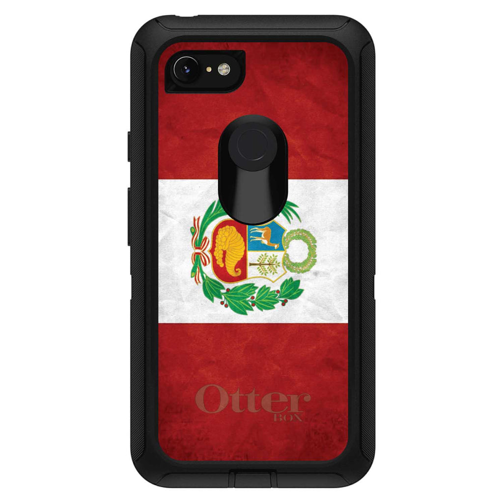 Peru Old Flag OtterBox Defender Case for iPhone & Galaxy, view 18