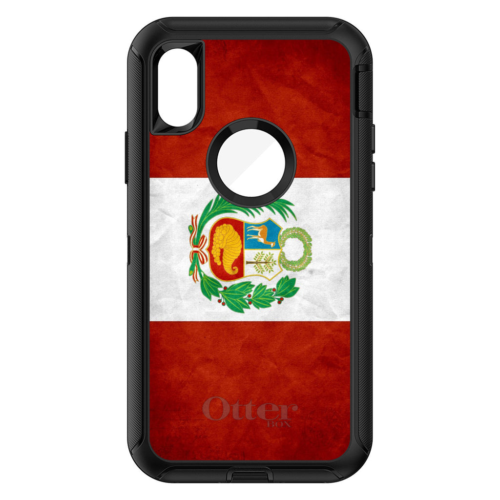 Peru Old Flag OtterBox Defender Case for iPhone & Galaxy, view 3