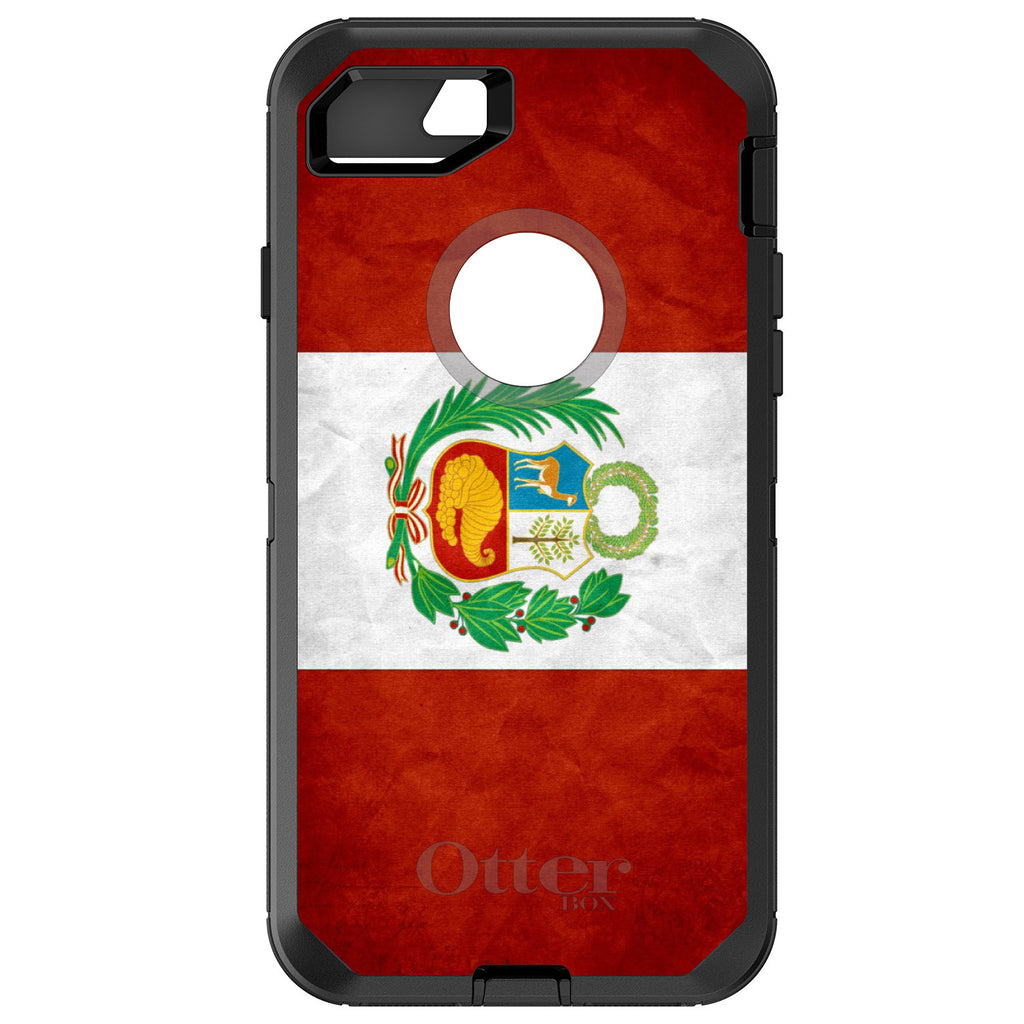 Peru Old Flag OtterBox Defender Case for iPhone & Galaxy