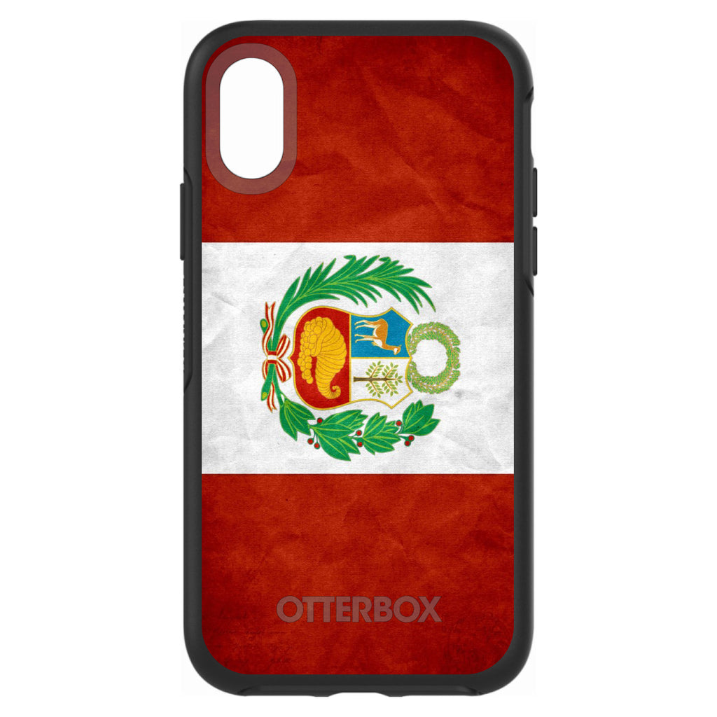 Peru Old Flag OtterBox Symmetry Case for iPhone & Galaxy, view 4