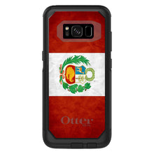 DistinctInk™ OtterBox Commuter Series Case for Apple iPhone or Samsung Galaxy - Peru Old Flag