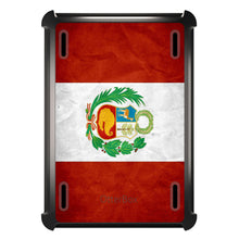 DistinctInk™ OtterBox Defender Series Case for Apple iPad / iPad Pro / iPad Air / iPad Mini - Peru Old Flag