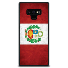 DistinctInk® Hard Plastic Snap-On Case for Apple iPhone or Samsung Galaxy - Peru Old Flag