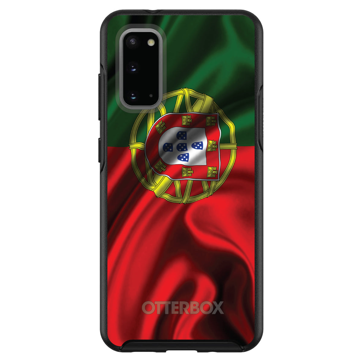 Portugal Waving Flag OtterBox Symmetry Case for iPhone & Galaxy, view 5
