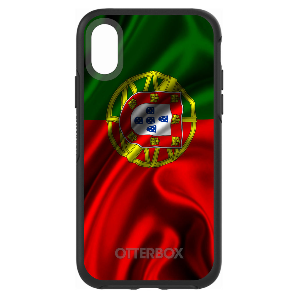 Portugal Waving Flag OtterBox Symmetry Case for iPhone & Galaxy, view 4