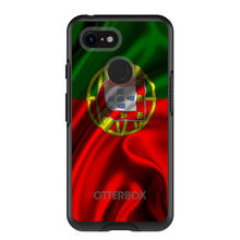 DistinctInk™ OtterBox Symmetry Series Case for Apple iPhone / Samsung Galaxy / Google Pixel - Portugal Waving Flag