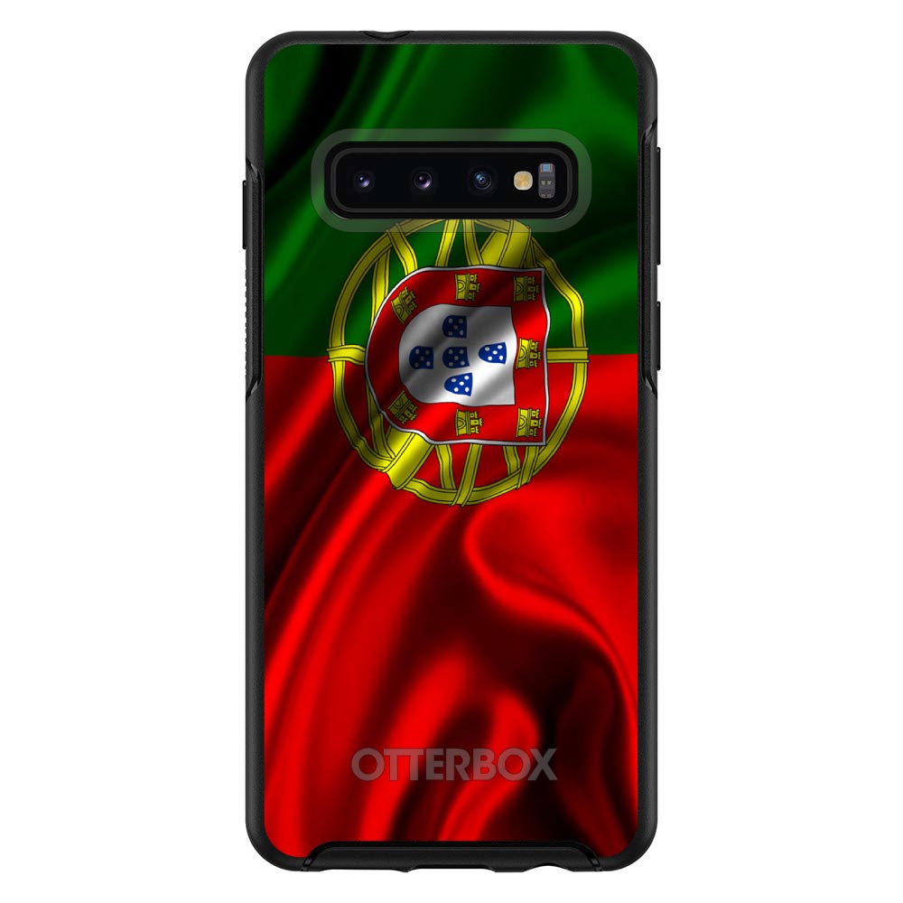 Portugal Waving Flag OtterBox Symmetry Case for iPhone & Galaxy, view 6