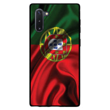 DistinctInk® Hard Plastic Snap-On Case for Apple iPhone or Samsung Galaxy - Portugal Waving Flag
