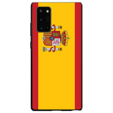 DistinctInk® Hard Plastic Snap-On Case for Apple iPhone or Samsung Galaxy - Spain Spanish Flag
