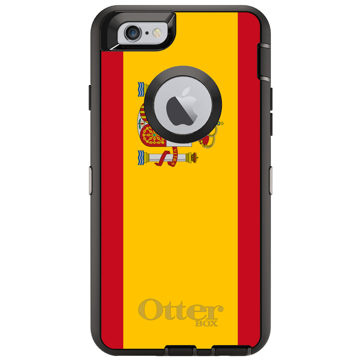 Spain Spanish Flag OtterBox Defender Case for iPhone & Galaxy, view 4