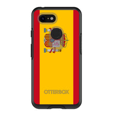 DistinctInk™ OtterBox Symmetry Series Case for Apple iPhone / Samsung Galaxy / Google Pixel - Spain Spanish Flag
