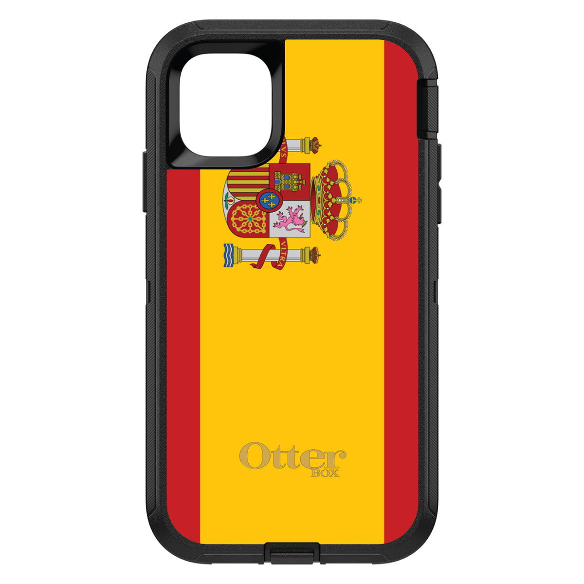 Spain Spanish Flag OtterBox Defender Case for iPhone & Galaxy, view 2