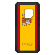 DistinctInk™ OtterBox Commuter Series Case for Apple iPhone or Samsung Galaxy - Spain Spanish Flag