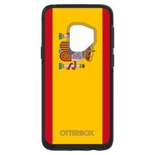 DistinctInk™ OtterBox Symmetry Series Case for Apple iPhone / Samsung Galaxy / Google Pixel - Spain Spanish Flag