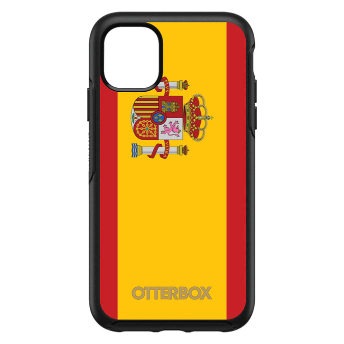 DistinctInk™ OtterBox Symmetry Series Case for Apple iPhone / Samsung Galaxy / Google Pixel - Spain Spanish Flag