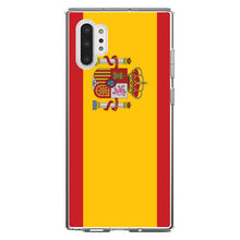 DistinctInk® Clear Shockproof Hybrid Case for Apple iPhone / Samsung Galaxy / Google Pixel - Spain Spanish Flag Red Yellow