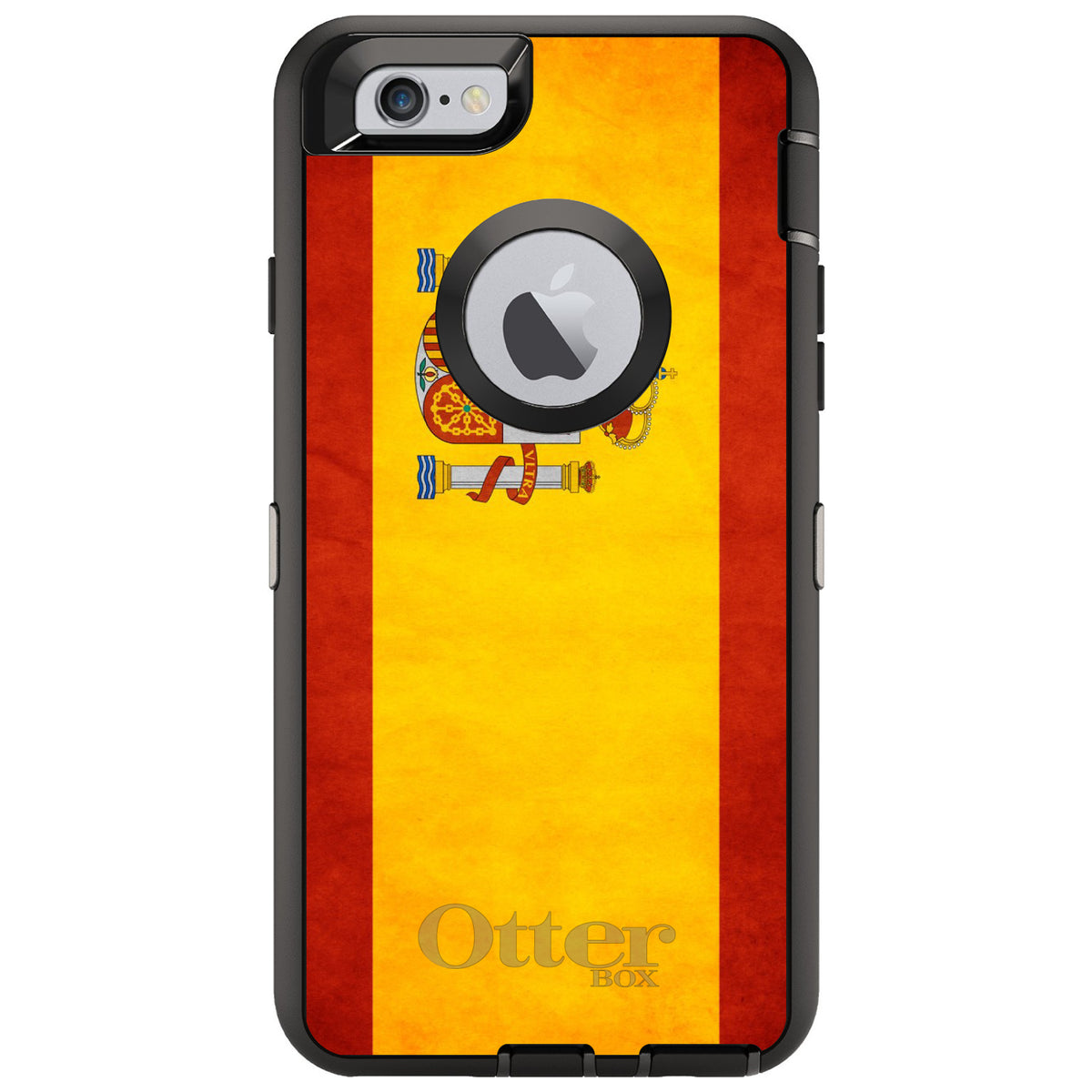 Spain Old Spanish Flag OtterBox Defender Case for iPhone & Galaxy, view 4