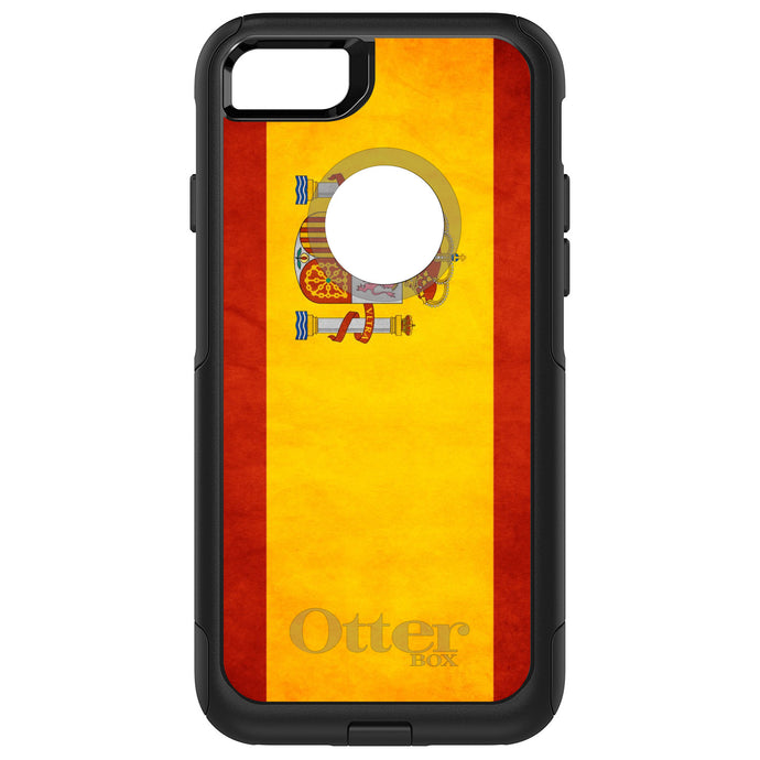 DistinctInk OtterBox Commuter Series Case for Apple iPhone or Samsung Galaxy - Spain Old Spanish Flag