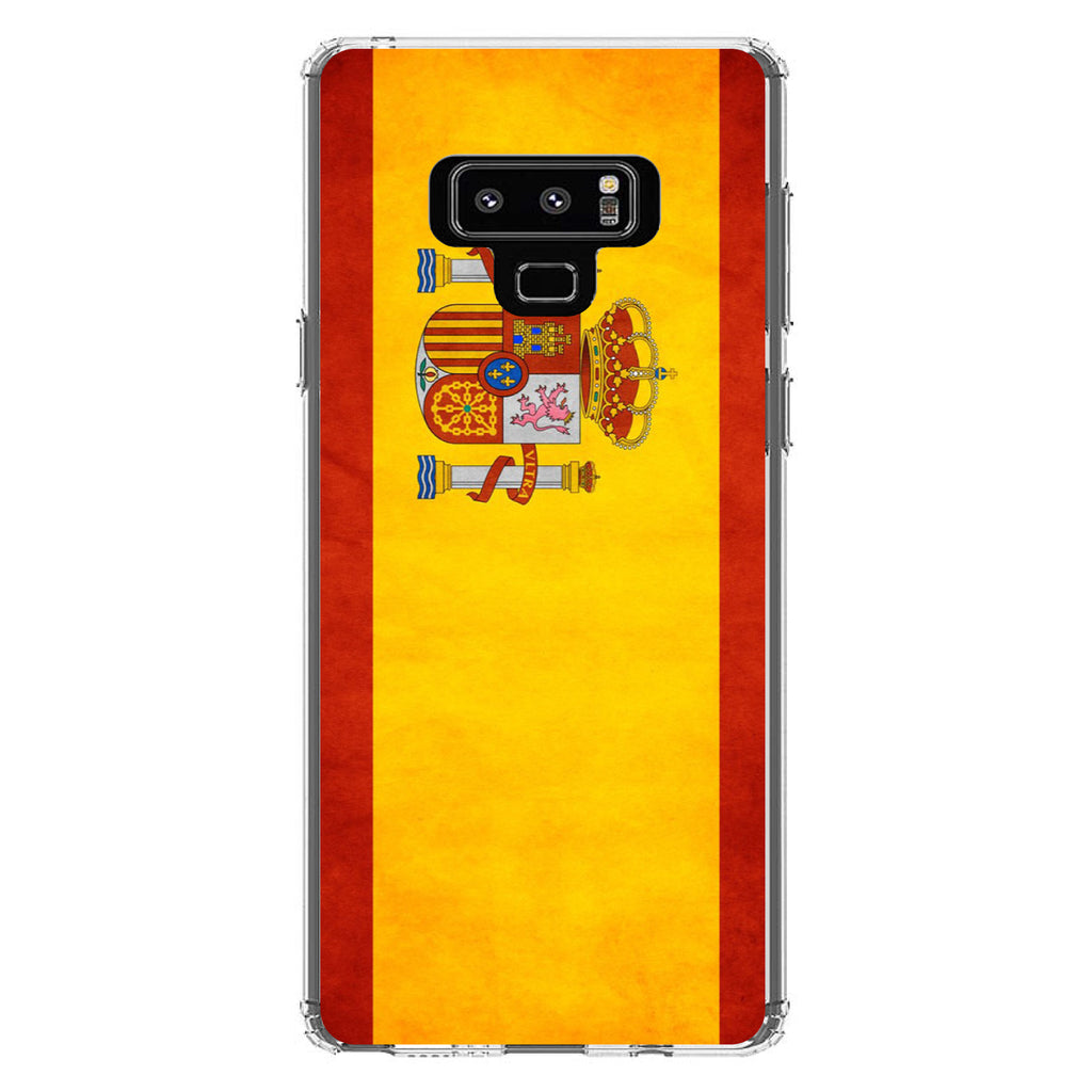Spain Old Weathered Spanish Flag Red Yellow Clear Shockproof iPhone Case, view 11