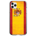 Spain Old Weathered Spanish Flag Red Yellow Clear Shockproof iPhone Case