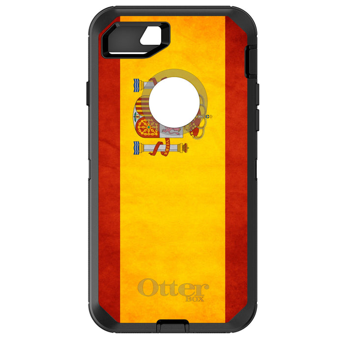 DistinctInk™ OtterBox Defender Series Case for Apple iPhone / Samsung Galaxy / Google Pixel - Spain Old Spanish Flag