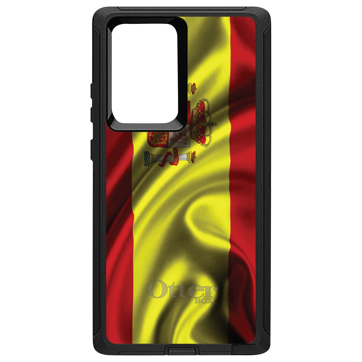 Spain Waving Spanish Flag OtterBox Defender Case for iPhone & Galaxy, view 13