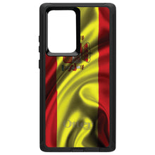 DistinctInk™ OtterBox Defender Series Case for Apple iPhone / Samsung Galaxy / Google Pixel - Spain Waving Spanish Flag