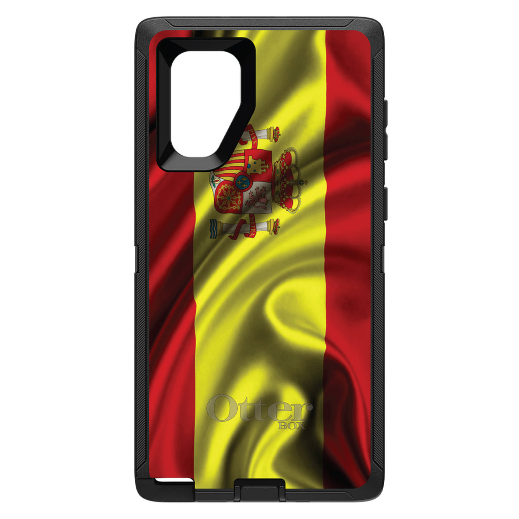 Spain Waving Spanish Flag OtterBox Defender Case for iPhone & Galaxy, view 14