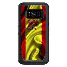 DistinctInk™ OtterBox Defender Series Case for Apple iPhone / Samsung Galaxy / Google Pixel - Spain Waving Spanish Flag