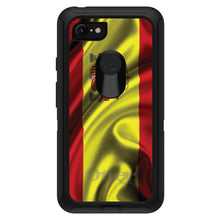 DistinctInk™ OtterBox Defender Series Case for Apple iPhone / Samsung Galaxy / Google Pixel - Spain Waving Spanish Flag