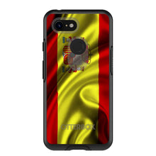 DistinctInk™ OtterBox Symmetry Series Case for Apple iPhone / Samsung Galaxy / Google Pixel - Spain Waving Spanish Flag