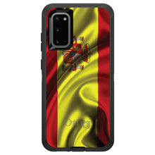 DistinctInk™ OtterBox Defender Series Case for Apple iPhone / Samsung Galaxy / Google Pixel - Spain Waving Spanish Flag