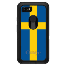 DistinctInk™ OtterBox Defender Series Case for Apple iPhone / Samsung Galaxy / Google Pixel - Sweden Flag