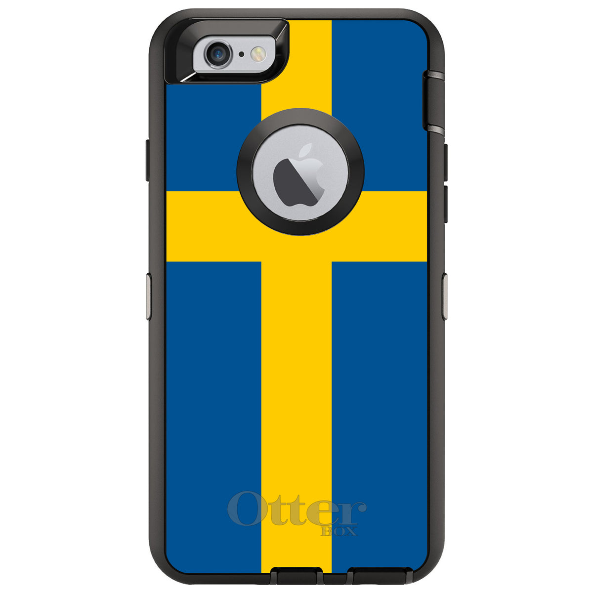 Sweden Flag OtterBox Defender Case for iPhone & Galaxy, view 4