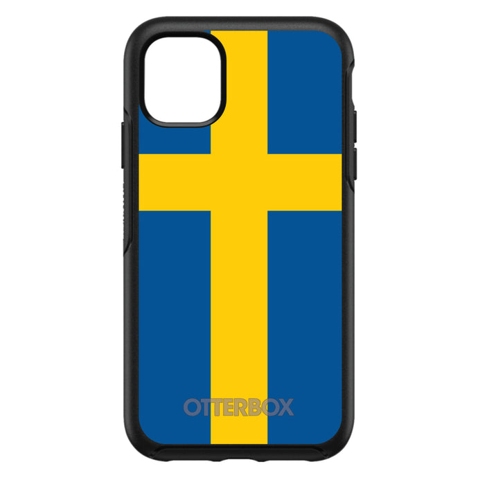 DistinctInk™ OtterBox Symmetry Series Case for Apple iPhone / Samsung Galaxy / Google Pixel - Sweden Flag
