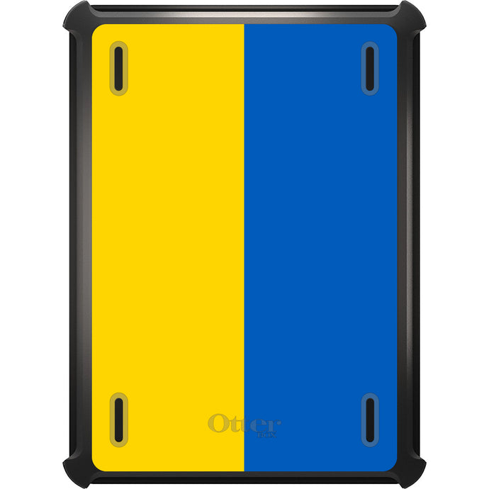 DistinctInk™ OtterBox Defender Series Case for Apple iPad / iPad Pro / iPad Air / iPad Mini - Ukraine Flag