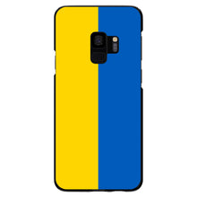 DistinctInk® Hard Plastic Snap-On Case for Apple iPhone or Samsung Galaxy - Ukraine Flag