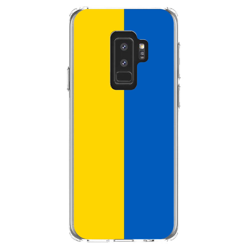Ukraine Flag Clear Shockproof iPhone Case, view 20