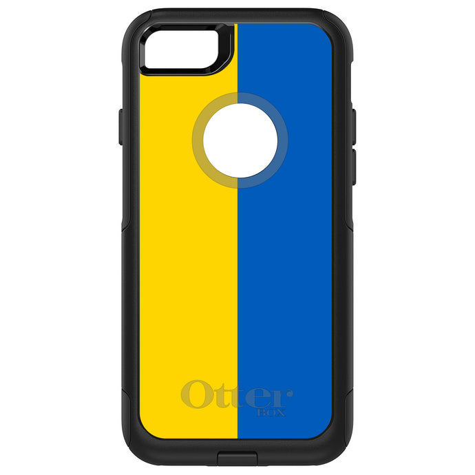 DistinctInk OtterBox Commuter Series Case for Apple iPhone or Samsung Galaxy - Ukraine Flag