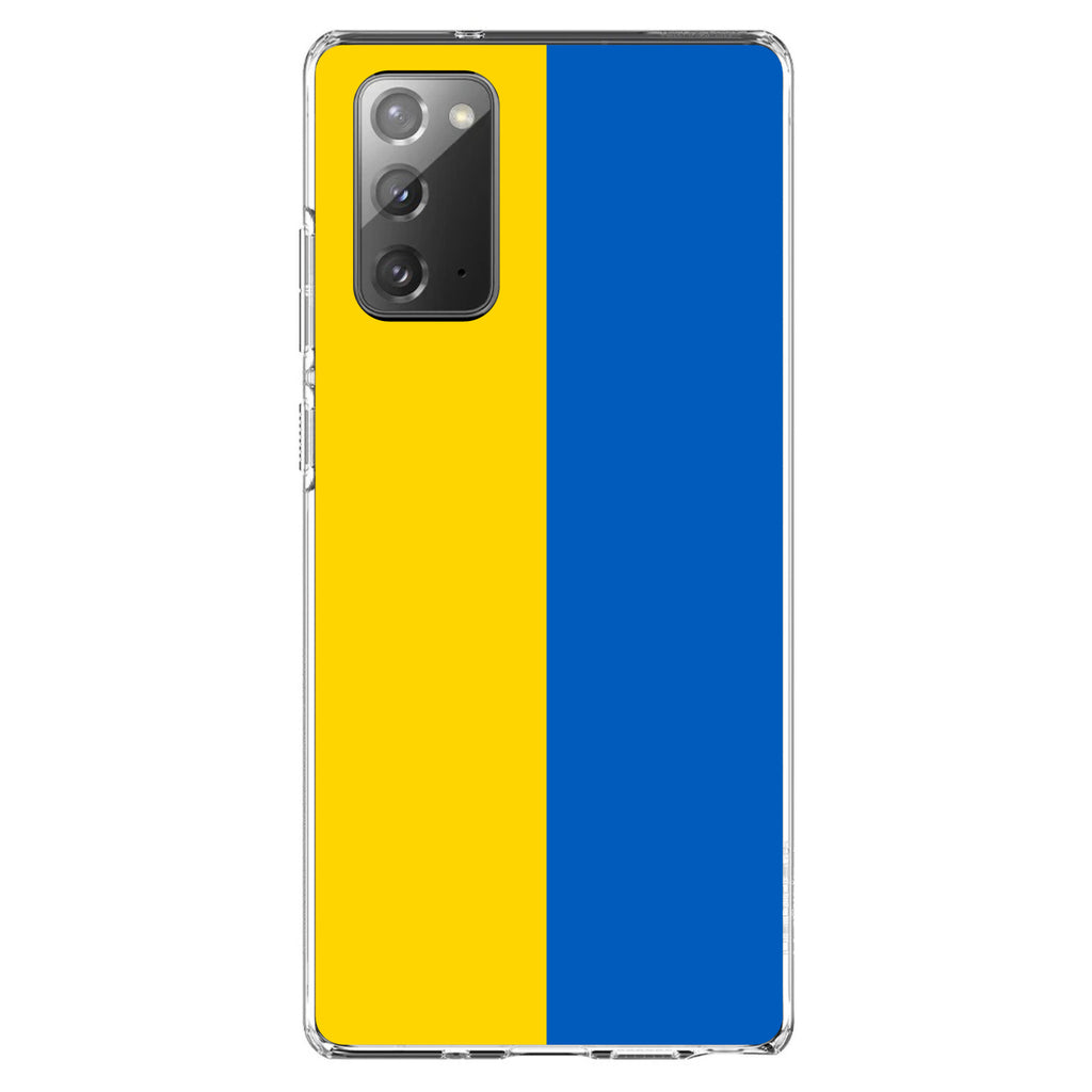 Ukraine Flag Clear Shockproof iPhone Case, view 7