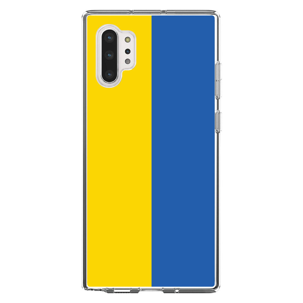 Ukraine Flag Clear Shockproof iPhone Case, view 10